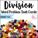 Division Word Problems Task Cards