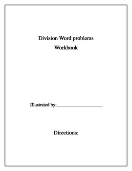 Preview of Division Word Problems Workbook