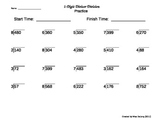 Division Worksheets: 1-Digit Divisior No Remainders - self