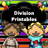 Division Activities: Division Worksheets & Division Printables