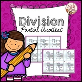 Division Worksheets | Partial Quotients