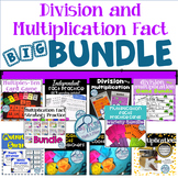 Division and Multiplication Fact Fluency Practice Centers,
