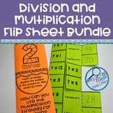 Division and Multiplication Flip Sheet Bundle
