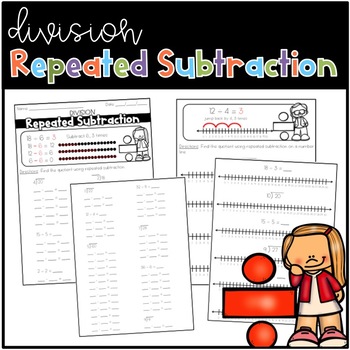 division as repeated subtraction by lauren maher tpt