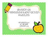 Division as Repeated Subtraction Puzzles
