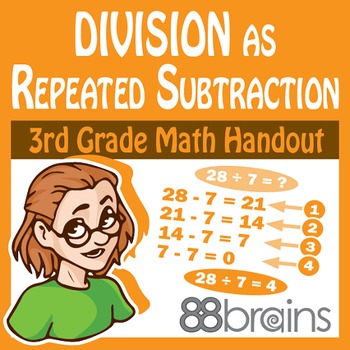Preview of Division as Repeated Subtraction pgs. 34-36 (CCSS)