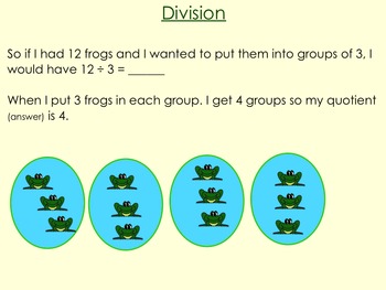 division is sharing equally by not your mothers math class tpt