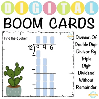 Preview of Division of Double Digit Divisor with Triple Digit Dividend Without Remainder