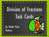 Division of Fractions Task Cards