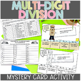 Division of Multi-digit Numbers Math Mystery