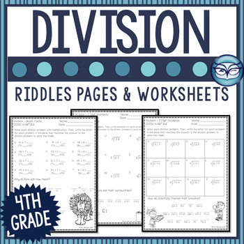 division worksheets 4th grade teaching resources tpt