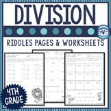 Division of Whole Numbers: Riddles and Worksheets for 4th grade