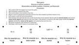 Division of Whole Numbers (With Remainders) Dots Game