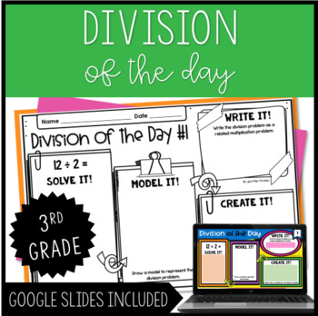 Division of the Day {3rd Grade}