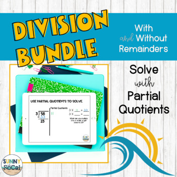 Preview of Division using Partial Quotients BUNDLE