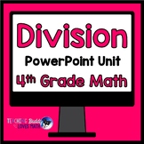 Division Math Unit 4th Grade Distance Learning