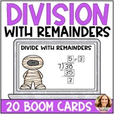 Division with Remainders: 1-Digit Quotients Digital Boom Cards