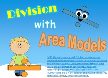 Preview of Division with Area Model