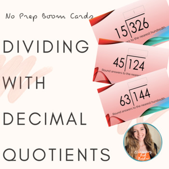 Preview of Division with Decimal Quotients