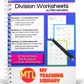 Preview of Division with Remainders