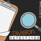 Division with Remainders (Detective Themed)