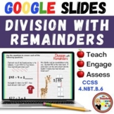 Division with Remainders GOOGLE Slides - Digital Division 