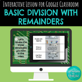 Division with Remainders Strategies Interactive Lesson for