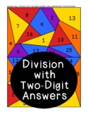 Division with Two-Digit Answers and a Remainder Problem So