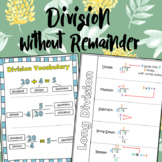 Long Division without Remainder Worksheets