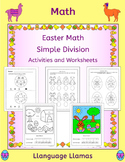 Division worksheets - Easter theme - NO PREP