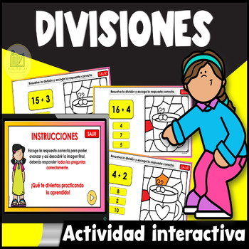 Preview of Divisiones Juego Interactivo - Division Interactive Game