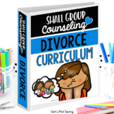 Divorce Small Group Counseling Curriculum for distance learning