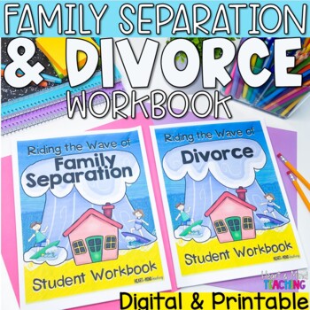Preview of Divorce and Family Separation workbook