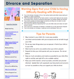 Divorce and Separation Parent Handout
