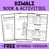 Diwali Book Activities and Mini Book + FREE Spanish