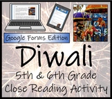 Diwali Close Reading Activity Digital & Print | 5th Grade 