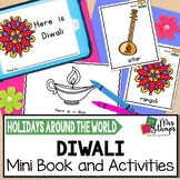 Diwali Emergent Reader Mini Book and Holidays Around the W