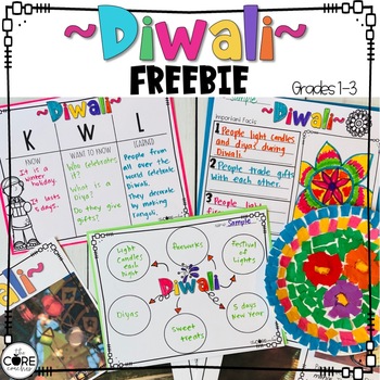 Preview of Diwali FREEBIE from Holidays Around the World grades 1-3