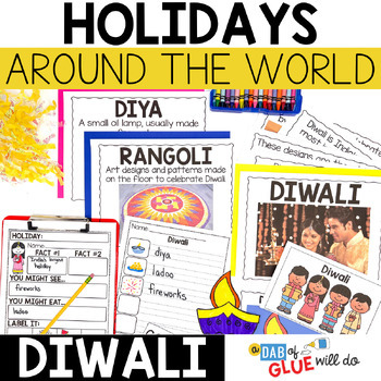 Preview of Diwali Holidays Around the World Unit