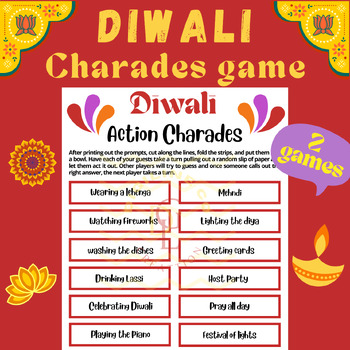 Diwali Indian Charades game brain breaks Classroom Management ...