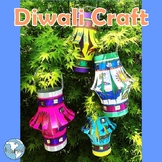 India! Diwali Craft—Kandil Paper Lantern with Shisha “Mirr