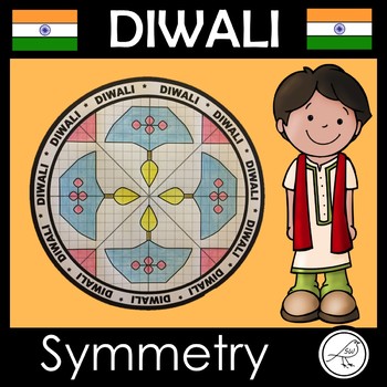 Preview of Diwali Math Art – Rotational Symmetry