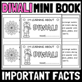 Diwali Mini Book For Emergent Reader - Diwali Important Fa