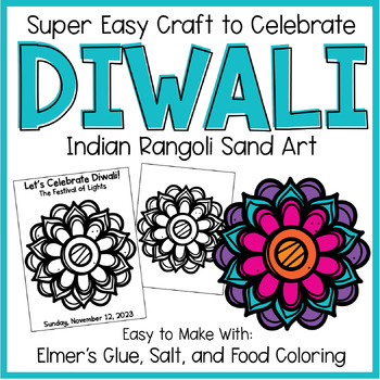 Preview of Diwali | Rangoli Sand Art Craft