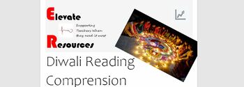 Preview of Diwali Reading Comprehension