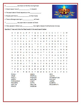 Diwali - Reading Comprehension Worksheet by Reading Comprehension Texts