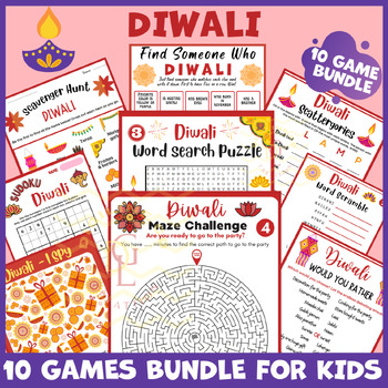 Diwali icebreaker game BUNDLE main ideas activity independent work ...