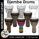 Djembe Drums clipart (Clip art) - Commercial Use, SMART OK!