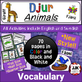Djur: English/Swedish Animals Vocabulary