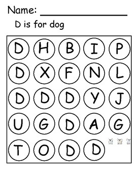 Do-A-Dot Maze worksheets- capital/lowercase letters and numbers (0-10 ...